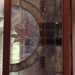 The Art Glassery - Alicia's cabinet installed