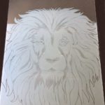 The Art Glassery - Amanda's lion 2